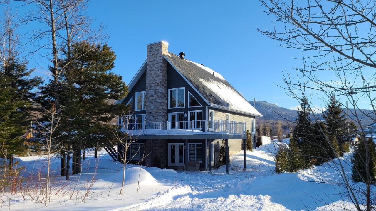Condo-chalet de la Vallée d'Édouard LʼAnse-Saint-Jean Exterior foto